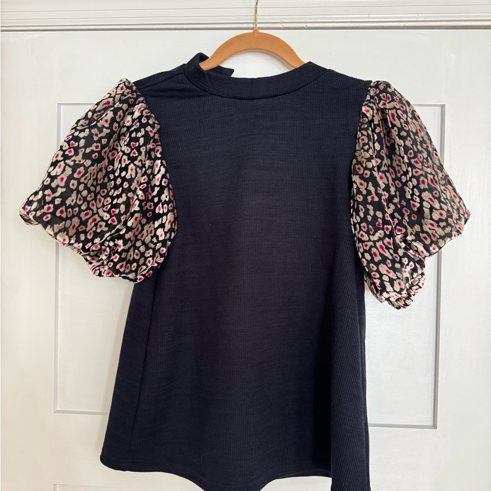 THML puff sleeve top